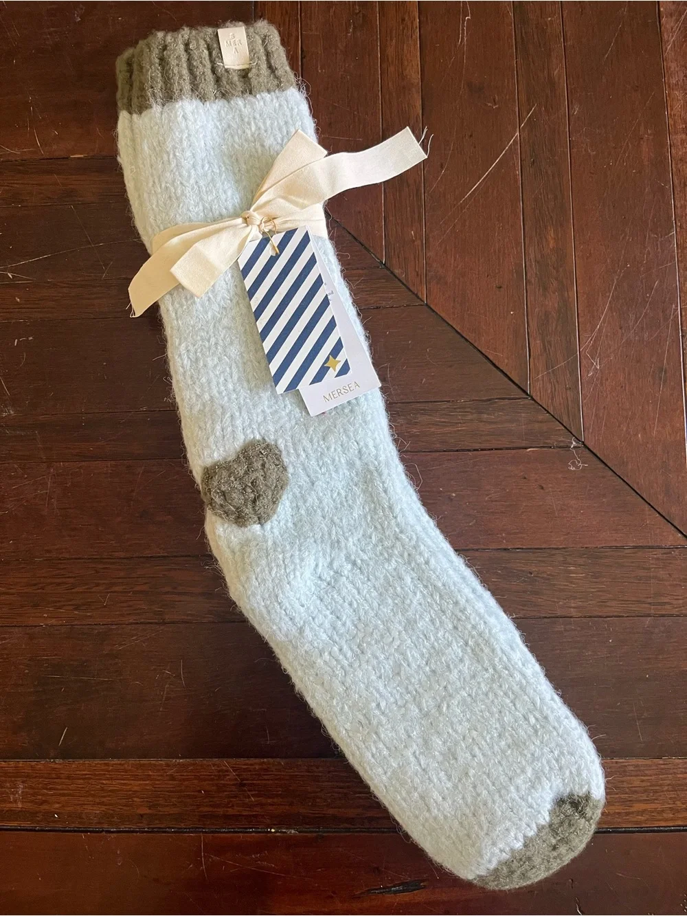 NWT Mersea Cozy Slipper Socks
